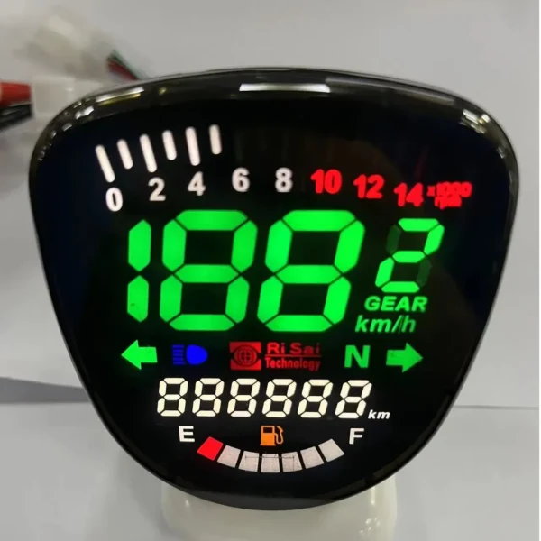 For Honda super cub C50 C70 C90 Motorcycle LCD Digital Odometer Speedometer Tachometer Assy